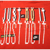 Vintage Nike Just Do It Tee Shirt 1987-1992 Size Medium Made In USA With Single Stitch Sleeves.