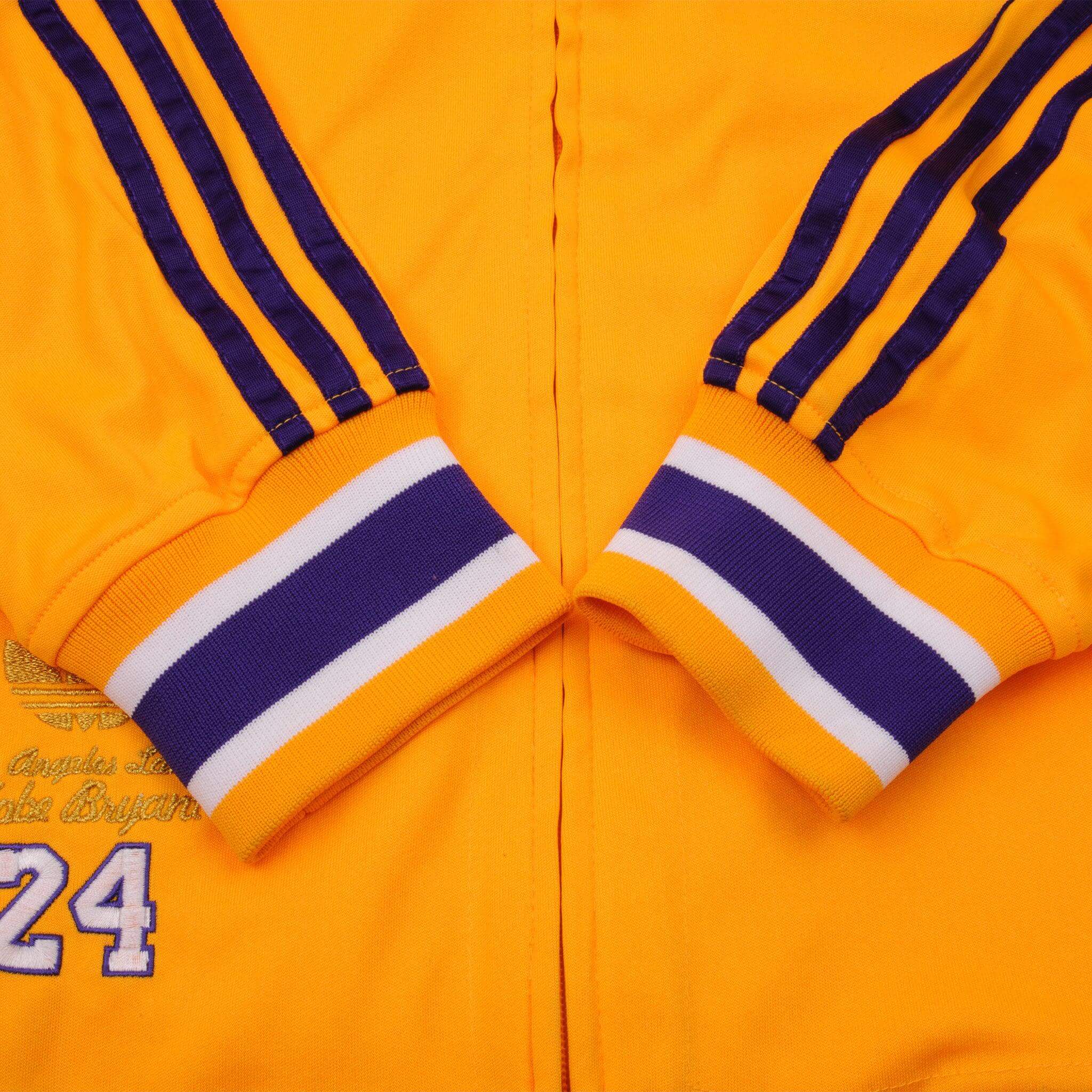 Vintage NBA Adidas Los Angeles Lakers Kobe Bryant Tracksuit Jacket Size L