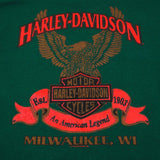 Vintage Harley Davidson Sweatshirt Milwauki, WI Size Large Made In Usa 1994
