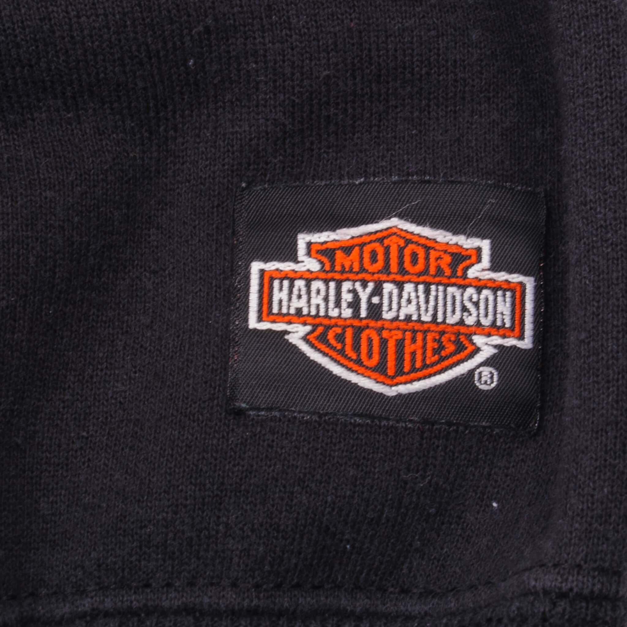 Vintage Hanes Harley Davidson An American Original Brunswick Troy, NY Sweatshirt  Size XLarge Made In Usa 1988