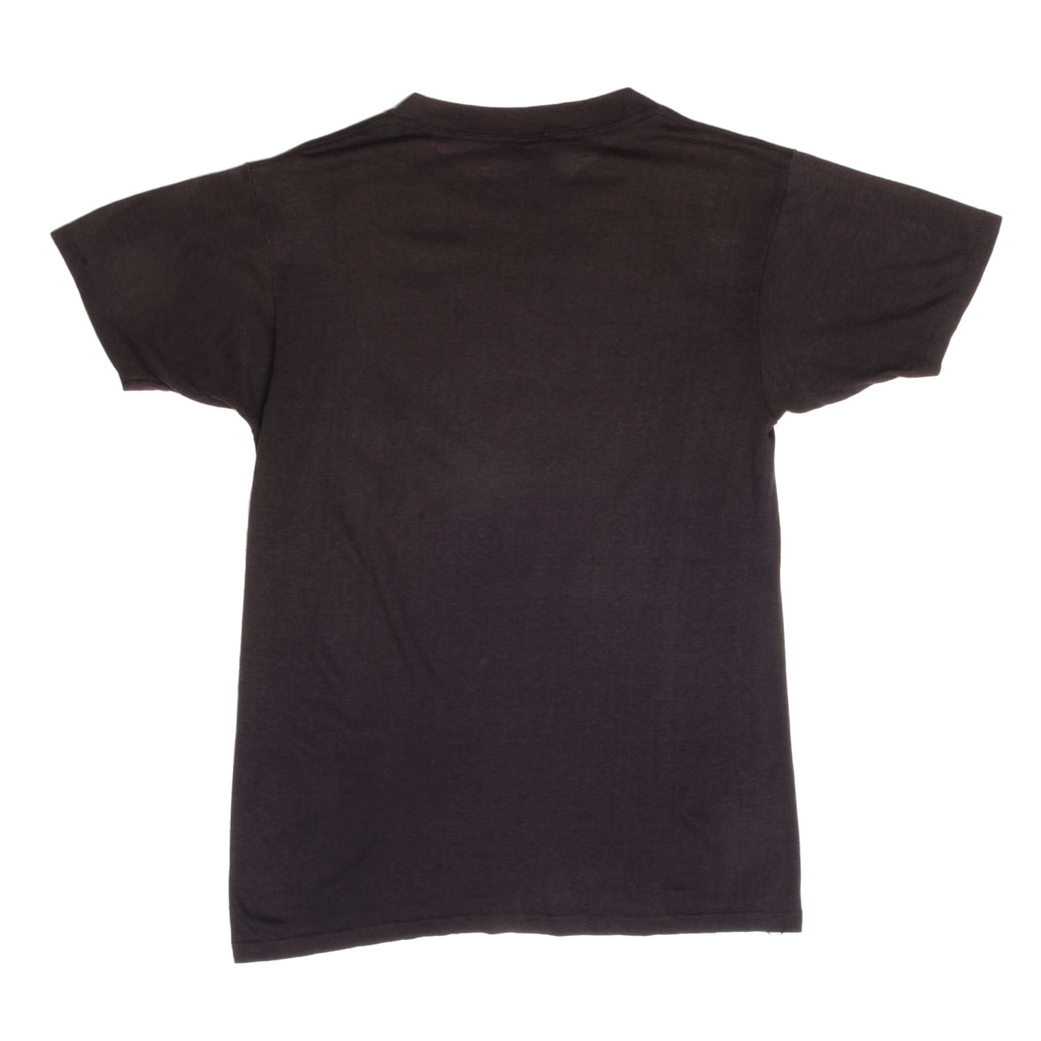 Vintage Harley Davidson 3D Emblem 1986 Tee Shirt Size Small With Single Stitch Sleeves