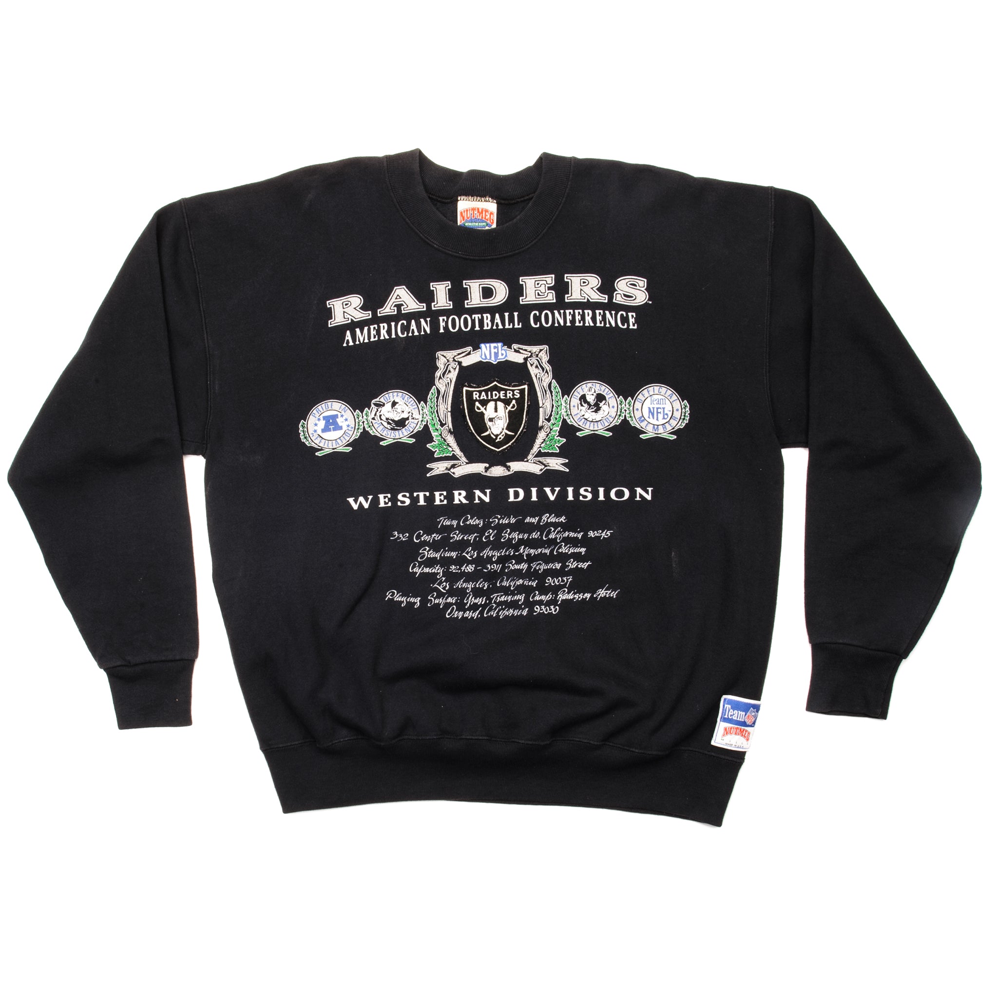 Sports / College Vintage NFL Raiders Sweatshirt Size XL Made in USA