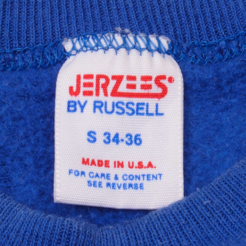 Vintage NFL New York Giants Super Bowl Champion XXI Sweatshirt 1987 Size Small Made In USA