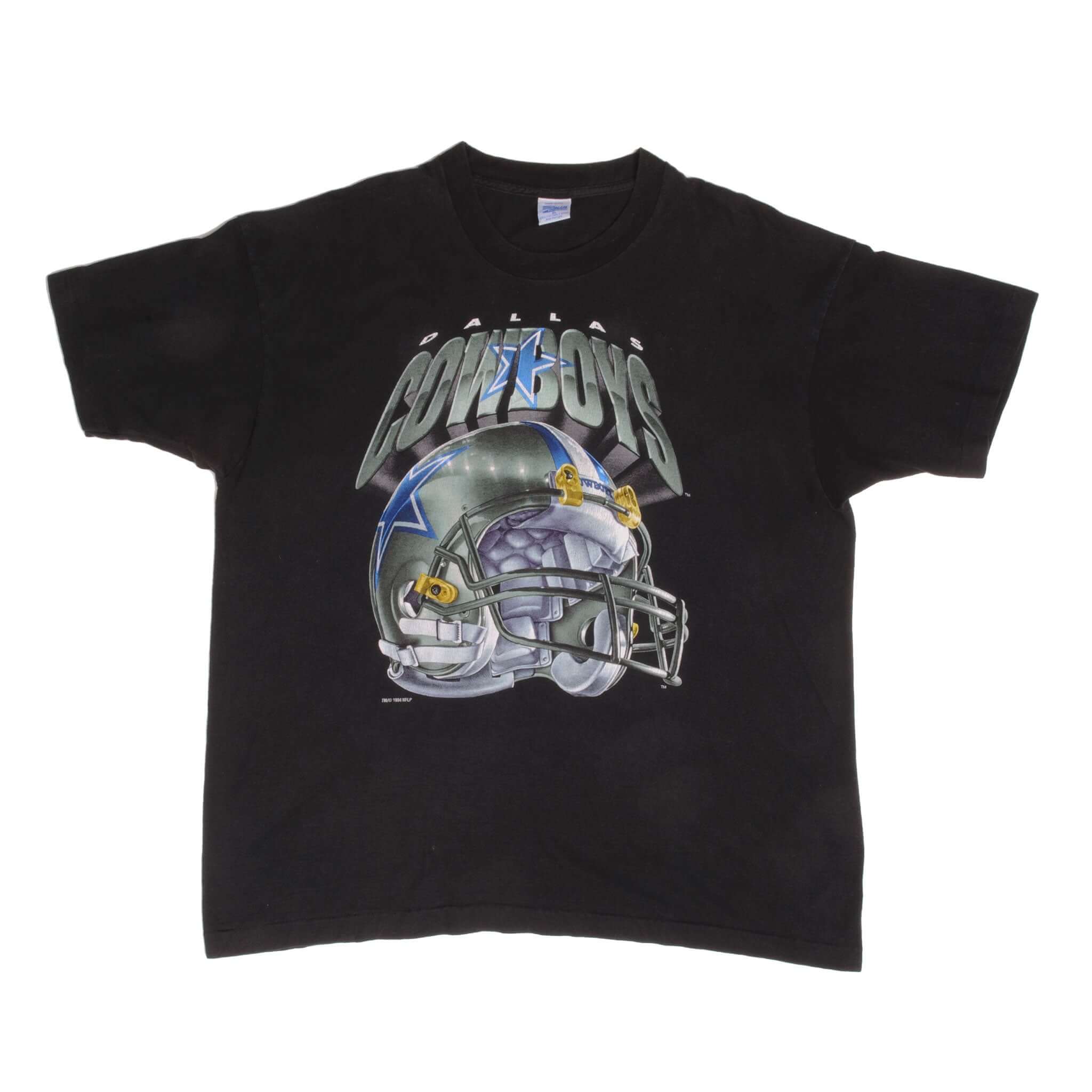 Vintage NFL Dallas Cowboys Salem Sportswear Tee Shirt 1994 Size XLarge Made In USA