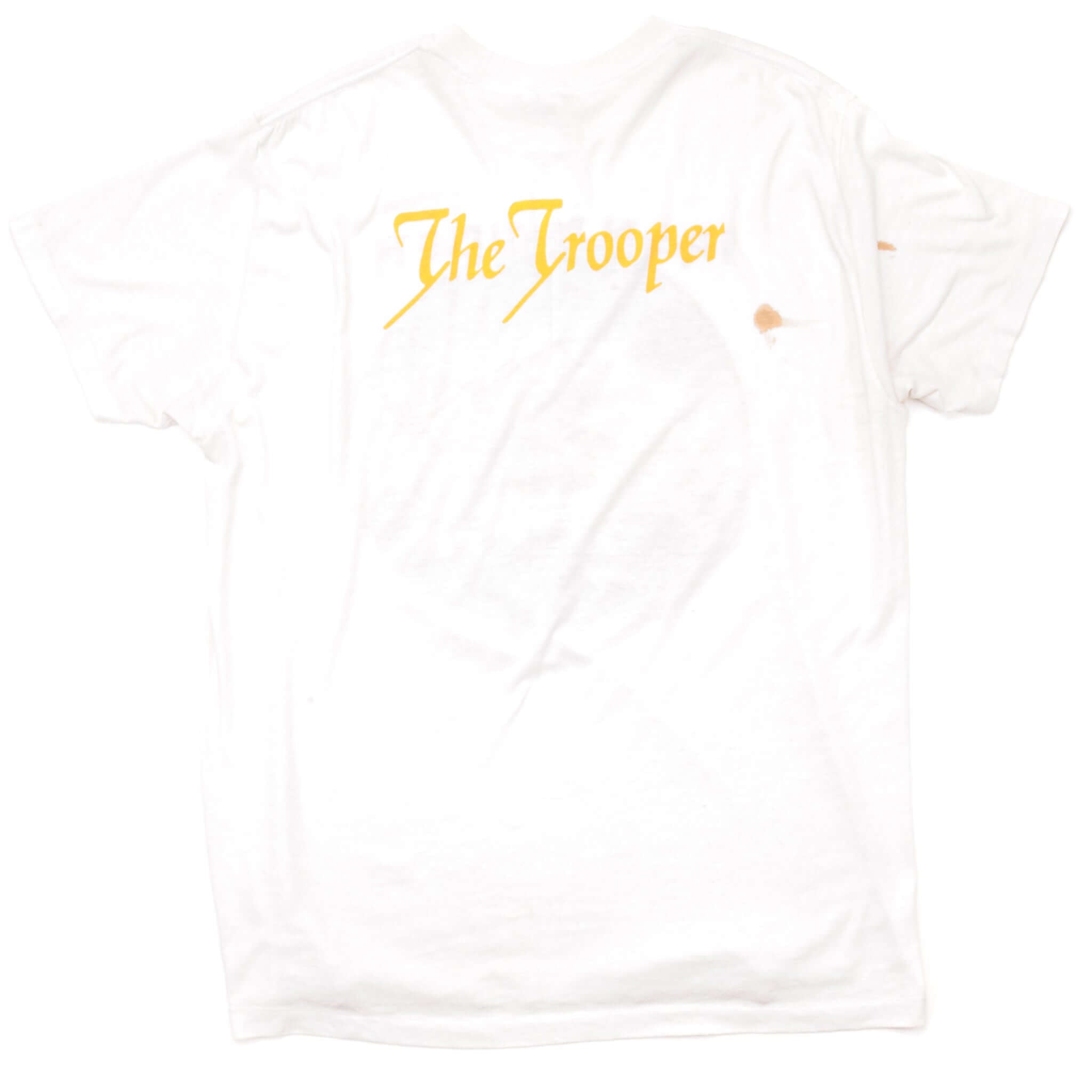 VINTAGE IRON MAIDEN TEE SHIRT THE TROOPER 1983 SIZE MEDIUM