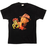 Vintage Freddy Krueger Tee Shirt Size Medium Made In USA. BLACK