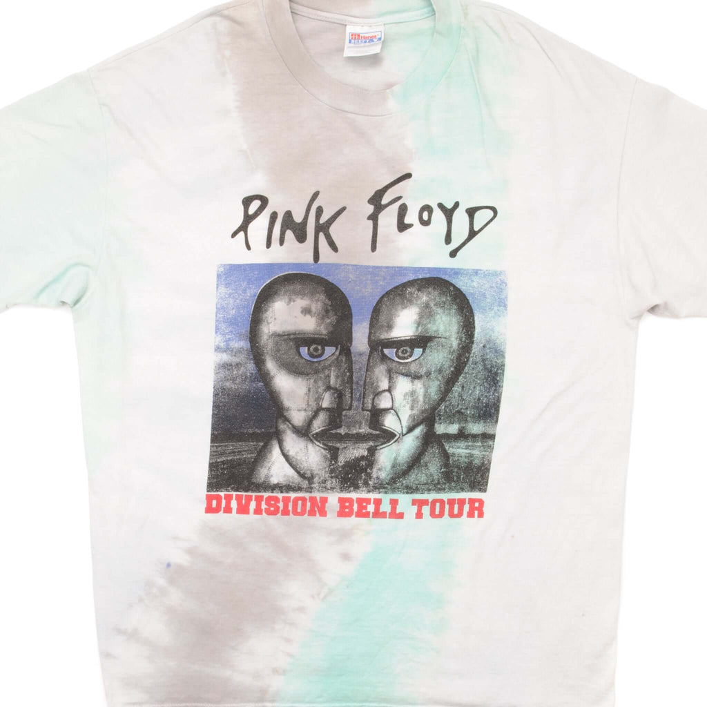 VINTAGE TIE-DYE PINK FLOYD DIVISION BELL TOUR TEE SHIRT 1994 SIZE