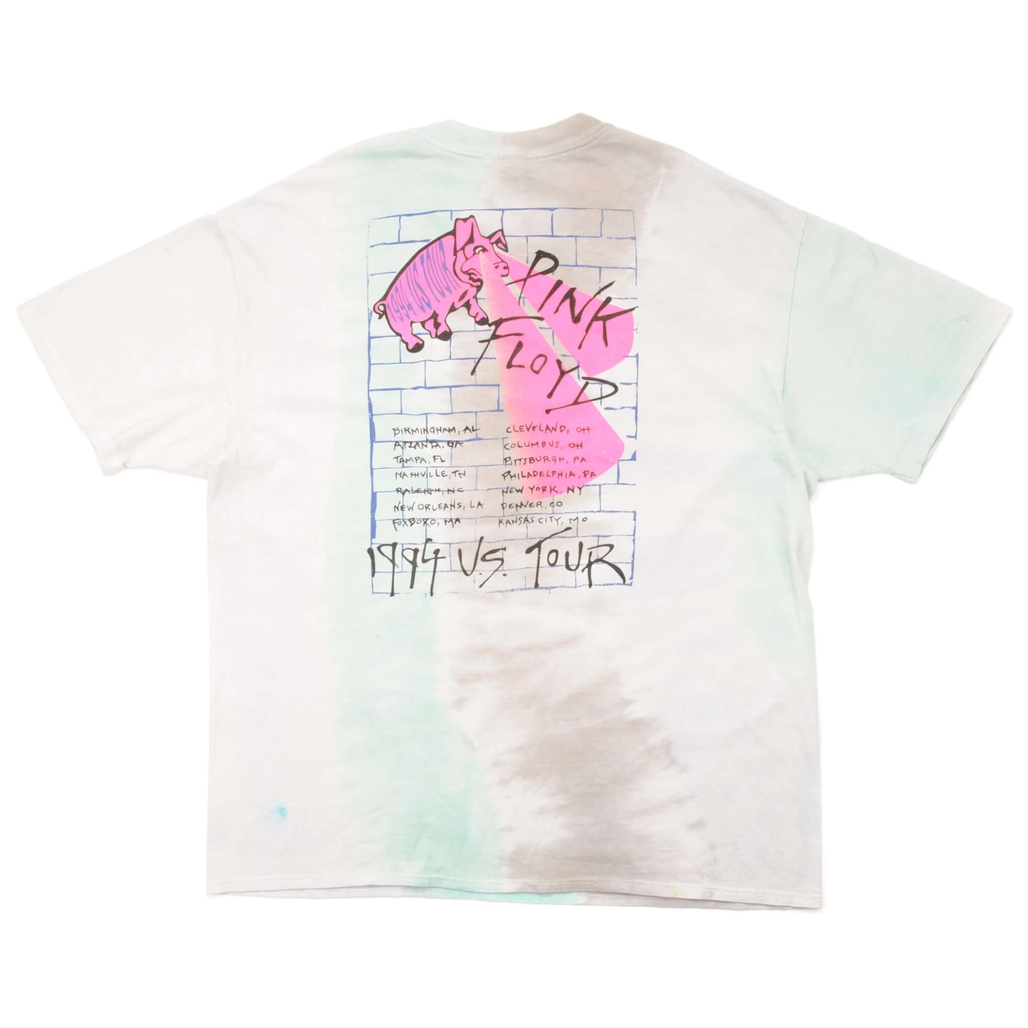 Vintage Pink Floyd 1994 US Tour Tee Shirt Size XL Made In USA.