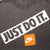 Vintage Nike Just Do It Tee Shirt 1987-1992 Size Small Made In USA With Single Stitch Sleeves.
