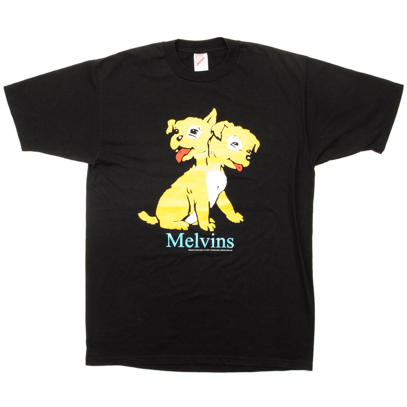 Vintage Melvins Pussy Tee Shirt Size Medium Made In USA. BLACK