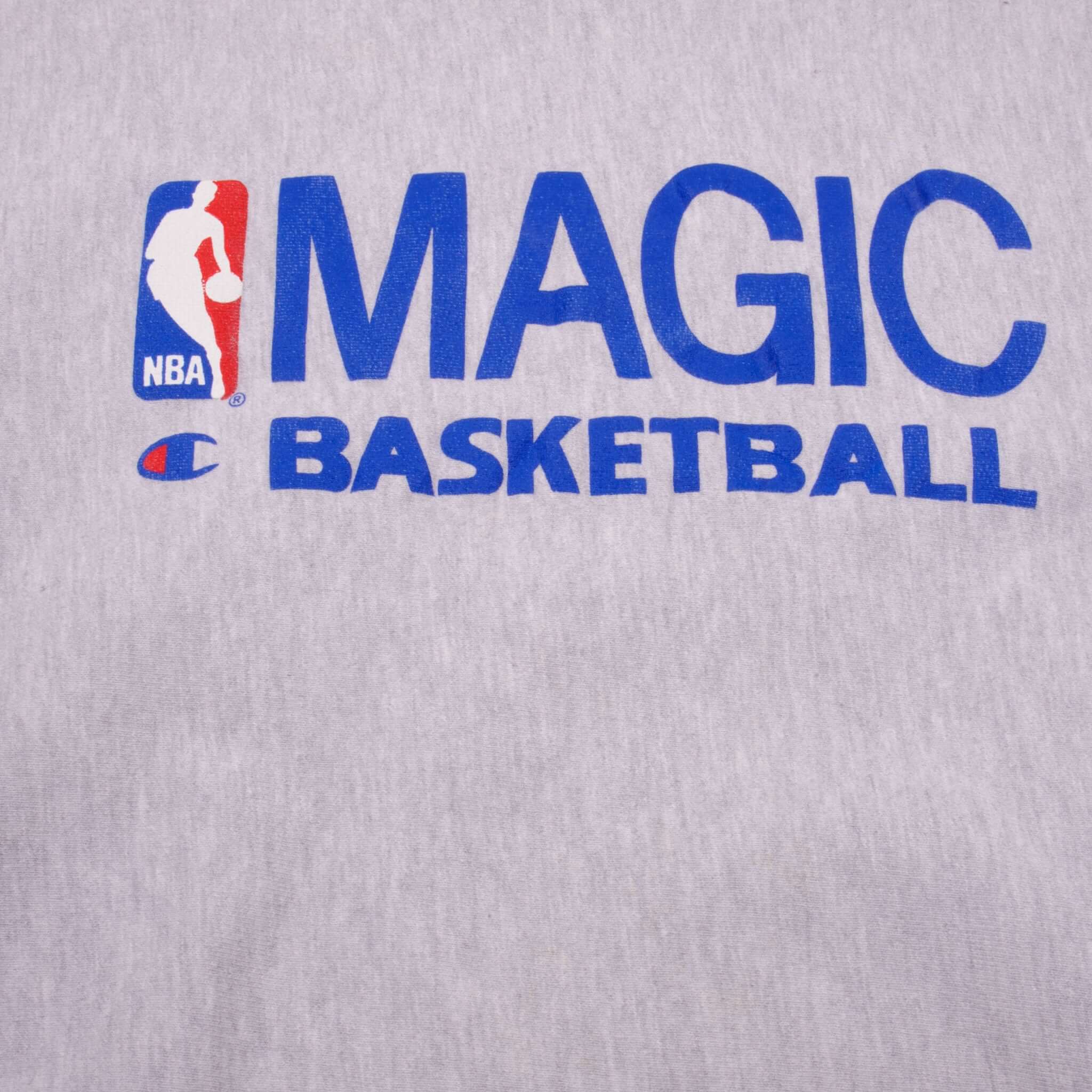 Vintage NBA Orlando Magic Reverse Weave Champion Sweatshirt 1990S Size Large Made In USA