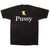 Vintage Melvins Pussy Tee Shirt Size Medium Made In USA. BLACK