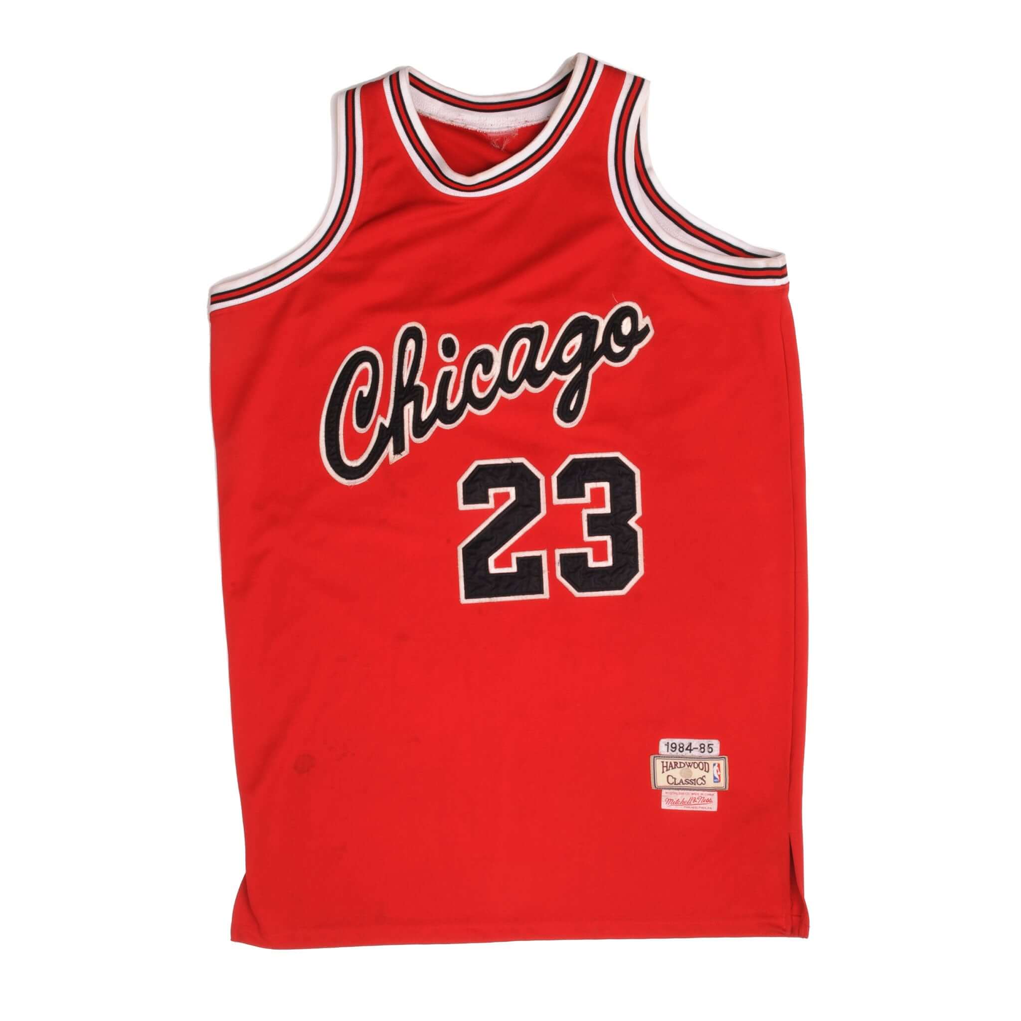 Vintage Nba Chicago Bulls #23 Jordan 1984-1985 Hardwood Classics Jersey Size XL 