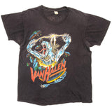 Vintage Van Halen Kicks Ass Tee Shirt Size Large Made In USA. BLACK