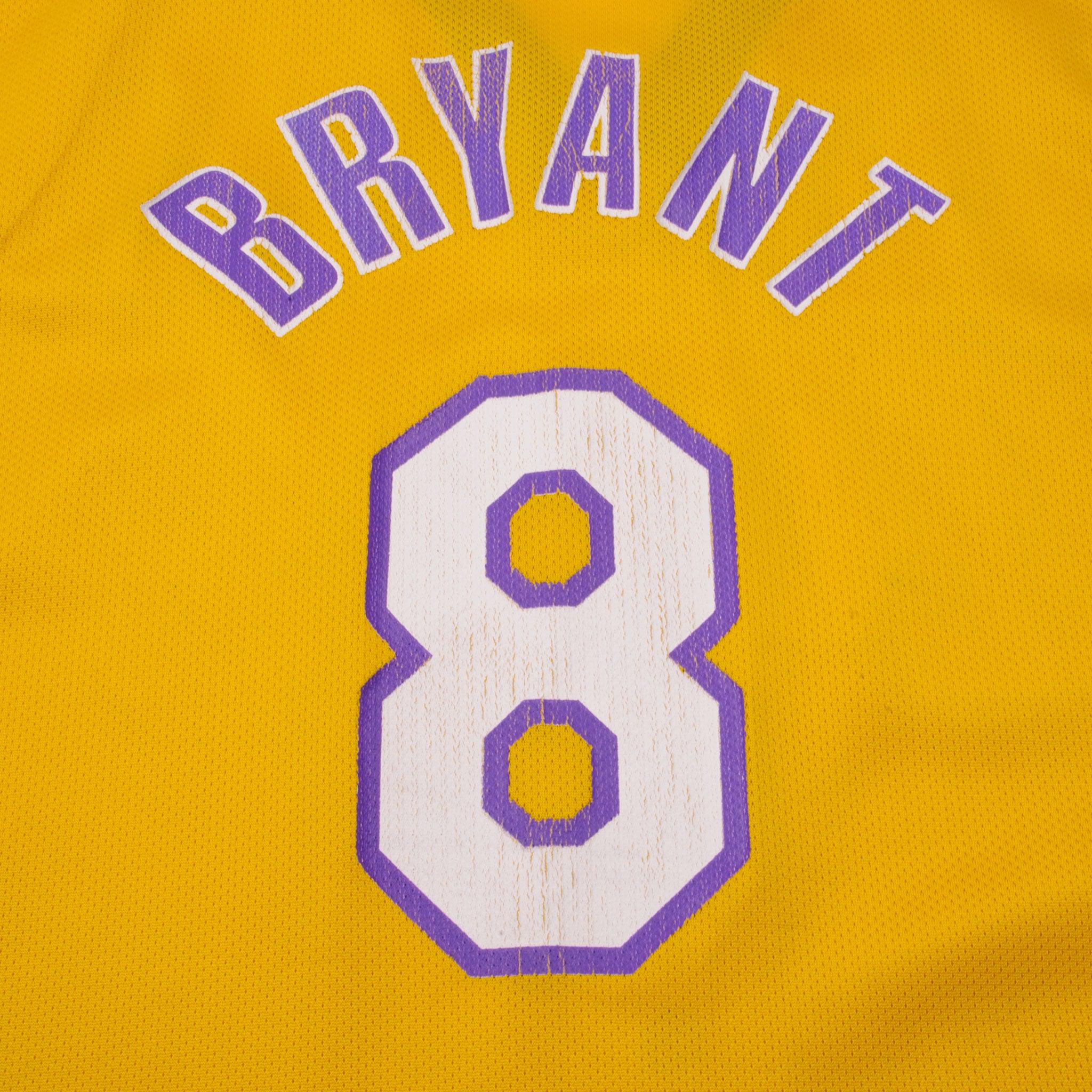 Kobe Bryant Champion Jersey Size 48 #8 Vintage 90s NBA LA Lakers