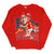 Vintage NFL Kensas City Chiefs Joe Montana Sweatshirt Size L Made In USA 1993