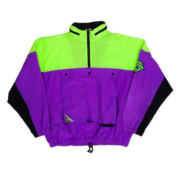 Vintage Gotcha Shell Jacket 1990S Size Medium 