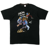 Vintage Billy Bob's Nightclub The World's Largest Honky Tonk Tee Shirt Size Large Made In USA. BLACK