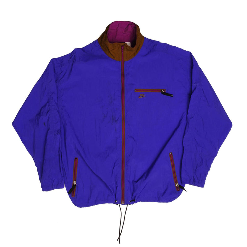 Vintage Purple Nike ACG All Conditions Gear Windbreaker Jacket Size XL