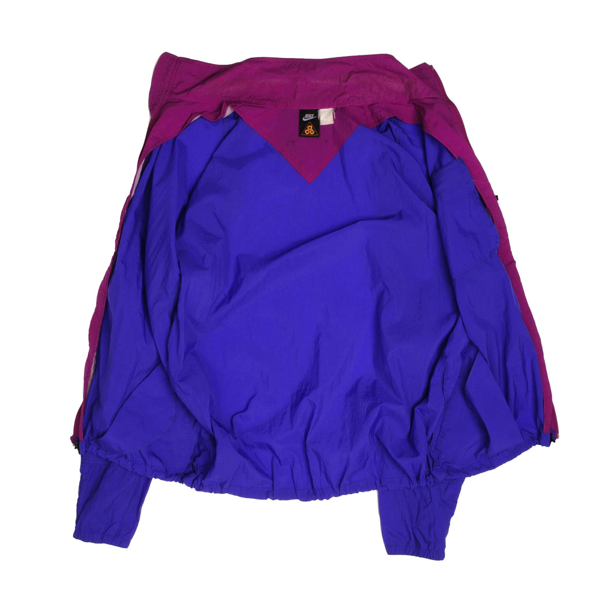 Vintage Purple Nike ACG All Conditions Gear Windbreaker Jacket Size XL