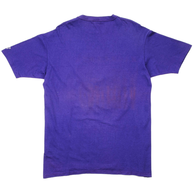 VINTAGE STARTER NFL MINNESOTA VIKINGS TEE SHIRT 1990 SIZE LARGE MADE IN USA