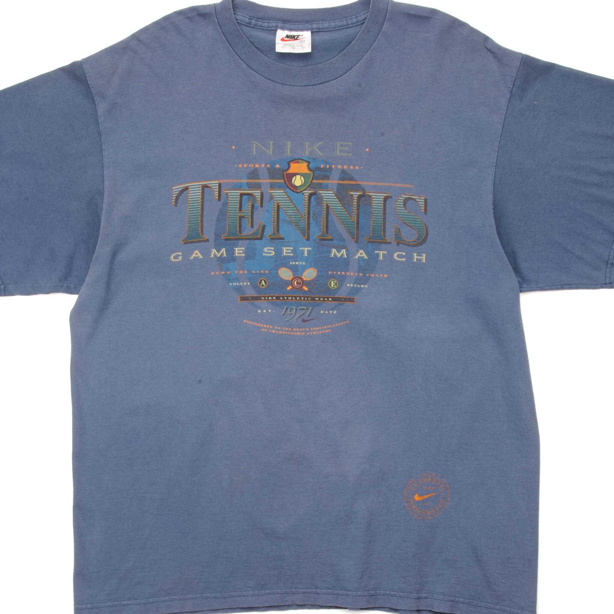 VINTAGE NIKE TEE SHIRT 1990s SIZE LARGE MADE IN USA