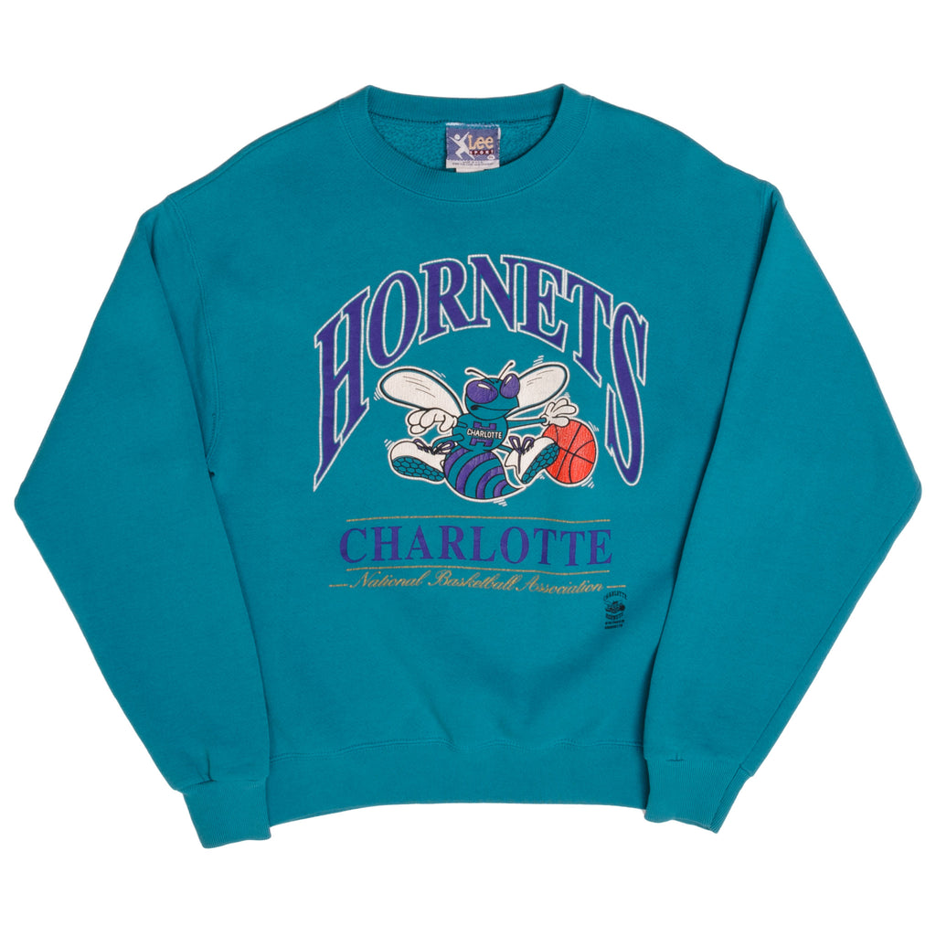 1988 Charlotte Hornets Collared Sweater Large Vintage Tshirt
