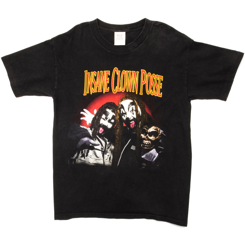 Vintage Insane Clown Posse Wicked Clowns Tee Shirt Size Large Made In USA. BLACK