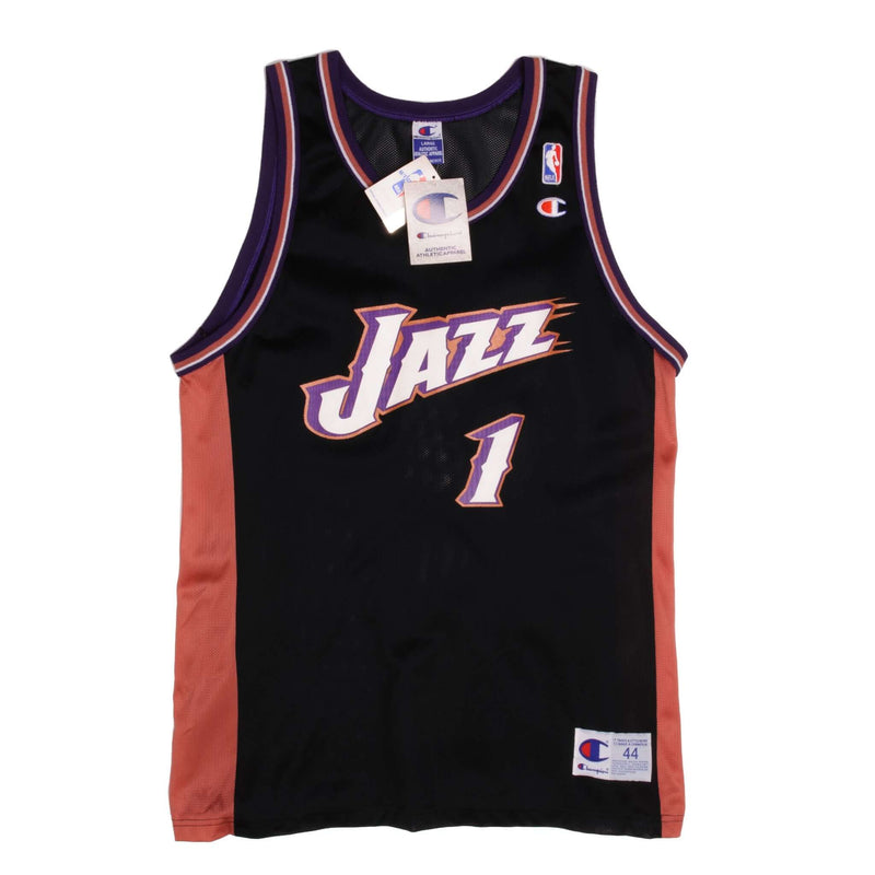 NWT 44/M NO NAME & #09 UTAH JAZZ CITY EDITION AUTHENTIC SWINGMAN NBA NIKE  JERSEY