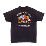 Vintage Delta Harley Davidson Hollywood California Tee Shirt Size Large