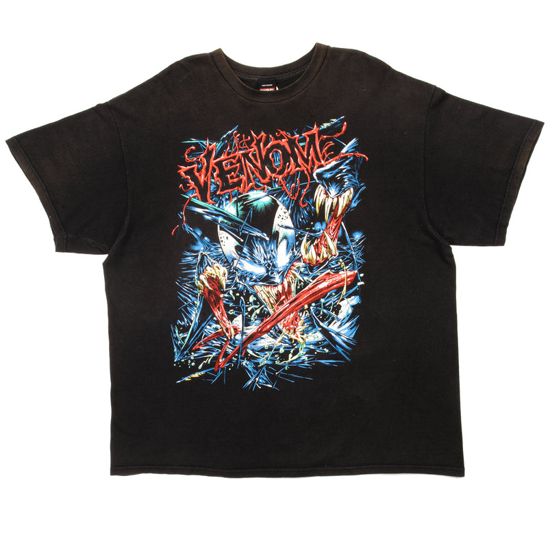 Vintage Marvel Venom Tee Shirt Size 2XL. BLACK