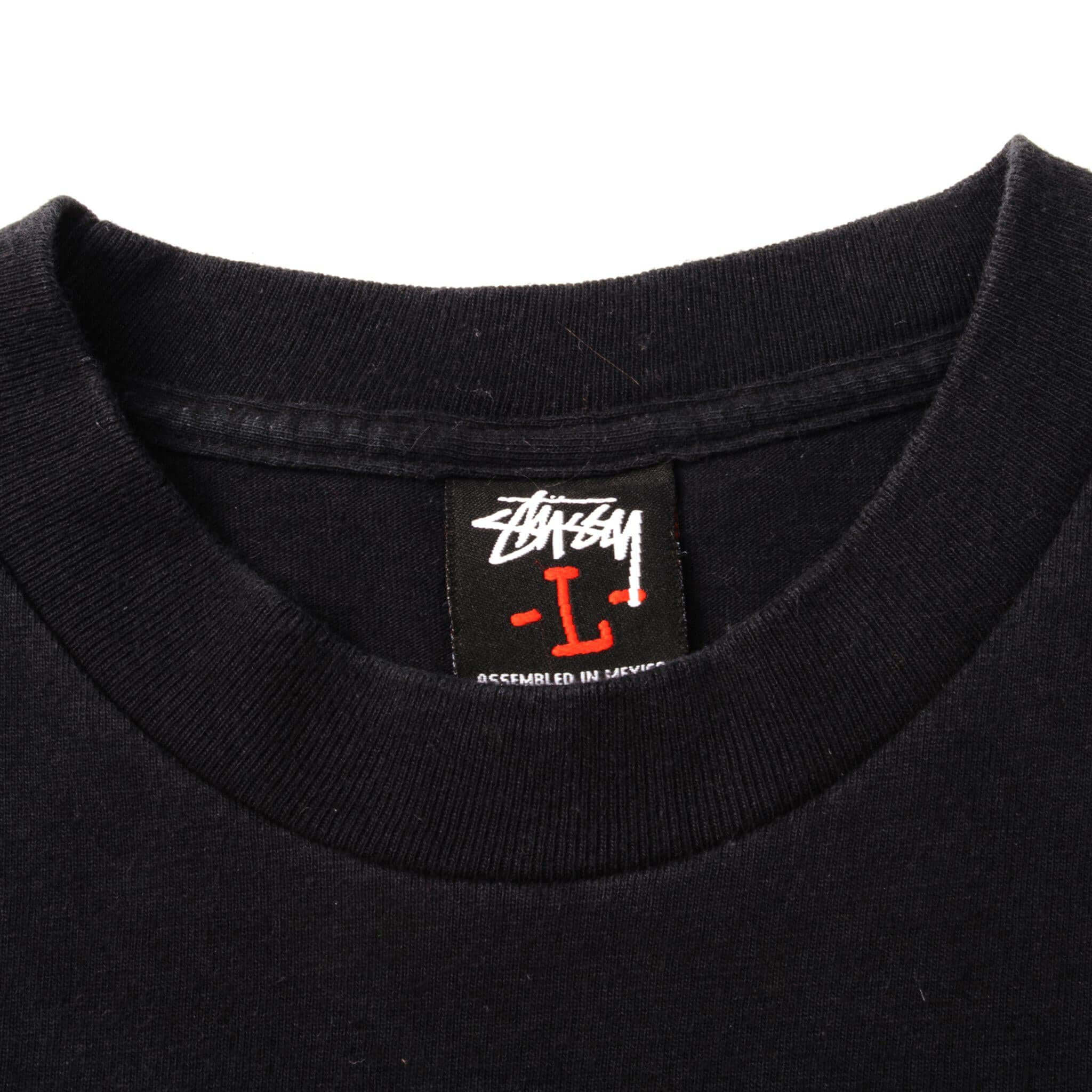 VINTAGE STUSSY SUPER GHETTO TEE SHIRT SIZE LARGE