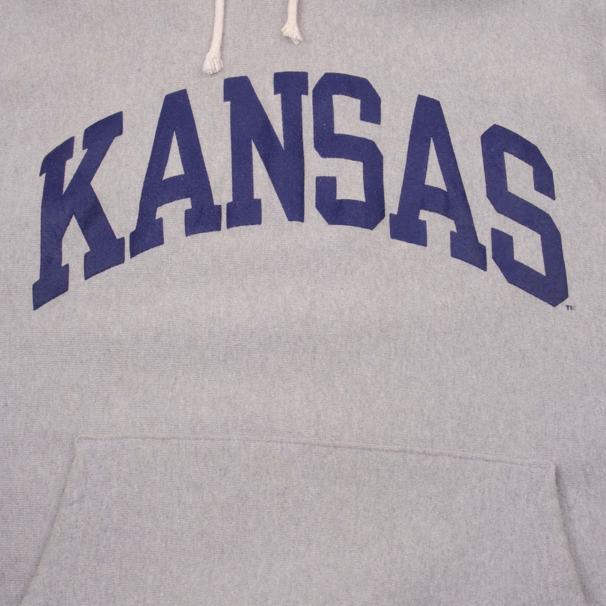 VINTAGE REVERSE WEAVE KANSAS CHAMPION SWEATSHIRT HOODIE S