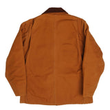 Vintage Carhartt Detroit Style Chore Lined Worker Jacket 1990S Size 42 Made In USA
