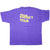 Vintage Radiohead Pablo Honey Tour Tee Shirt 1993 Size XL Single Stitch Sleeves. PURPLE