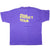 Vintage Radiohead Pablo Honey Tour Tee Shirt 1993 Size XL Single Stitch Sleeves. PURPLE