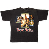 Vintage 2Pac Shakur Tee Shirt 1993 Size Large With Double Stitches Sleeves. BLACK