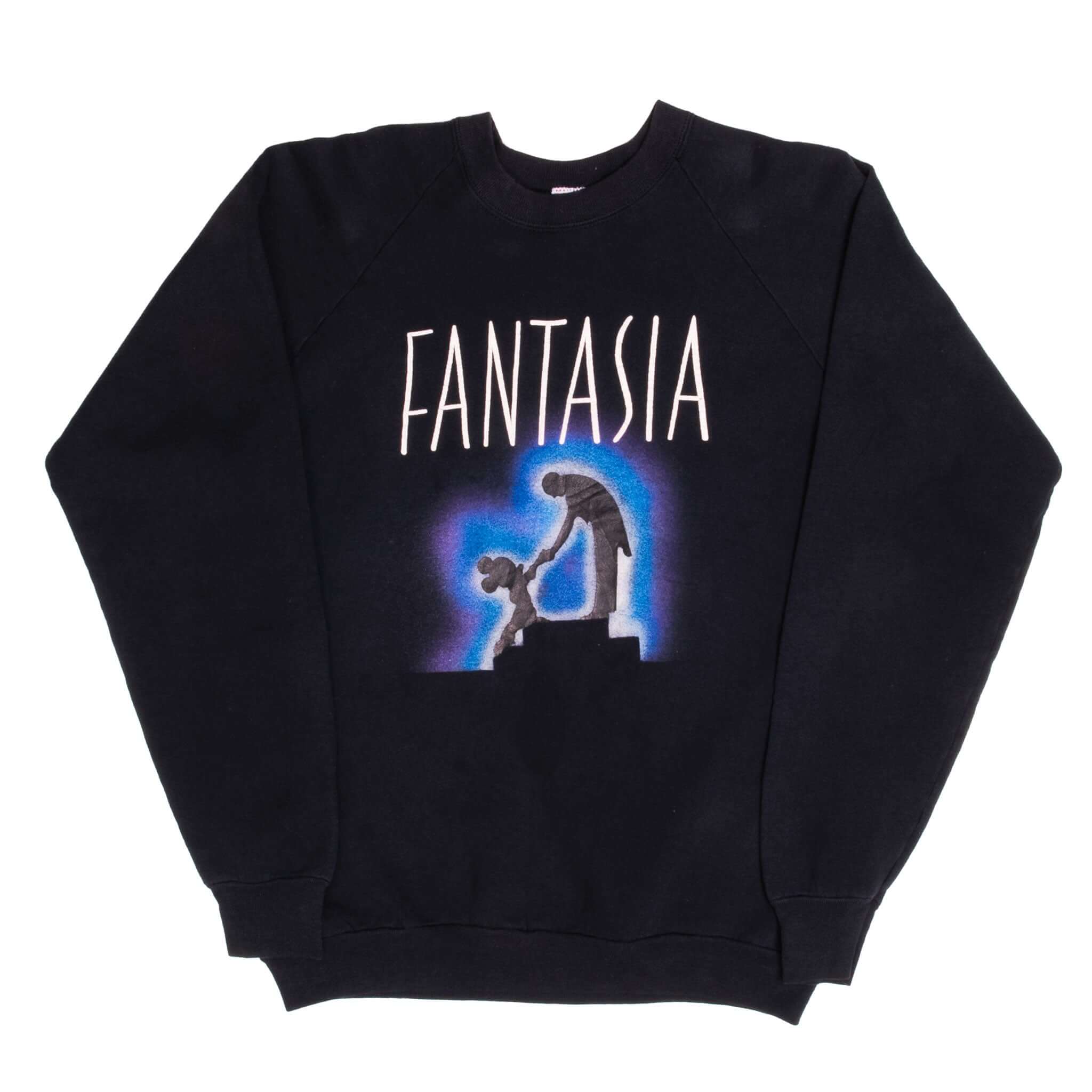 Vintage Disney Fantasia Mickey Mouse Sweatshirt 1990S Size Large Made In USA