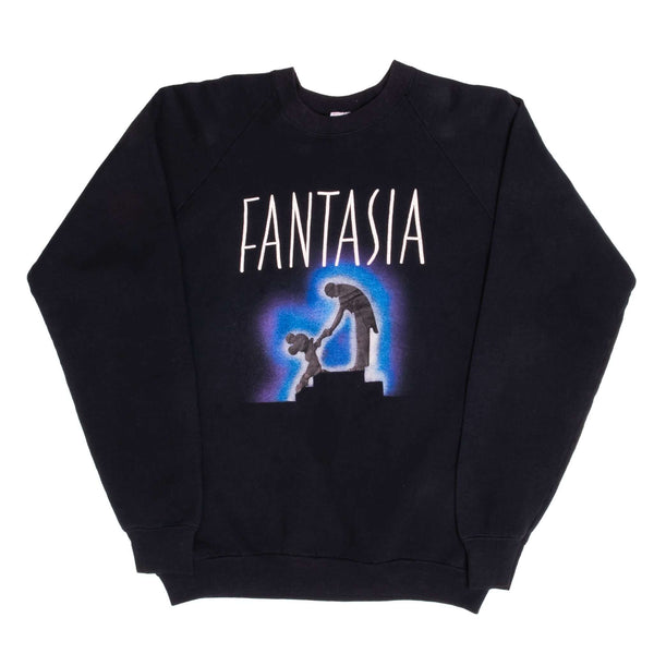 Vintage Disney Fantasia Mickey Mouse Sweatshirt 1990S Size Large Made In USA