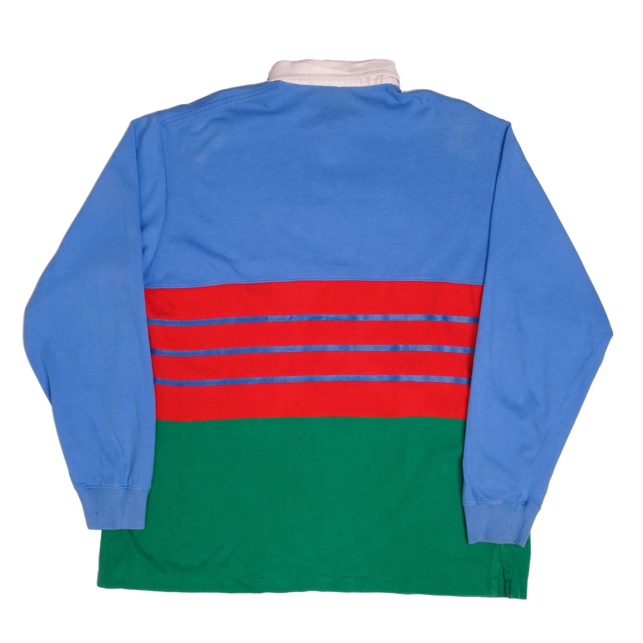 Vintage Polo Ralph Lauren Rafting Club Long Sleeve Polo Shirt 1990S Size Large