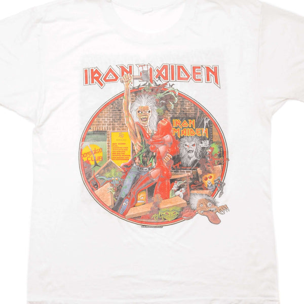 CAMISETA VINTAGE IRON MAIDEN 1990 TALLA GRANDE
