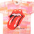 VINTAGE TIE-DYE THE ROLLING STONES TEE SHIRT 1989 SIZE LARGE MADE IN USA