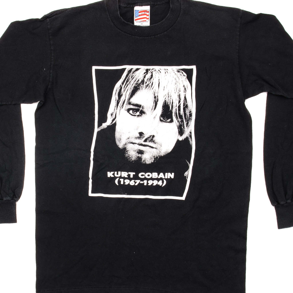 vintage kurt cobain shirt