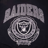 Vintage NFL Los Angeles Raiders American Football Conference Sweatshirt Size Large Made In USA