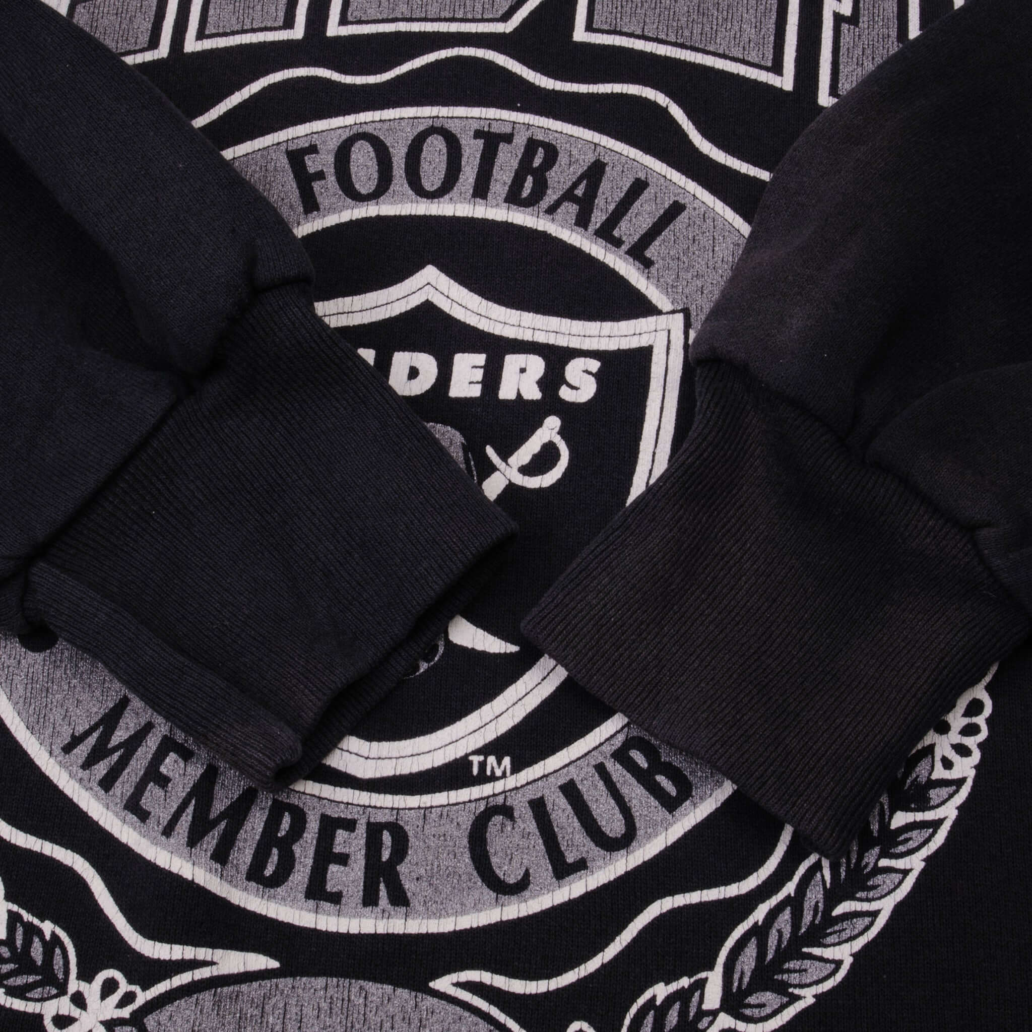 Vintage NFL Los Angeles Raiders American Football Conference Sweatshirt Size Large Made In USA