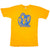 Vintage The Beatles Tee Shirt Size Small Made In USA With Single Stitch Sleeves. YELLOW