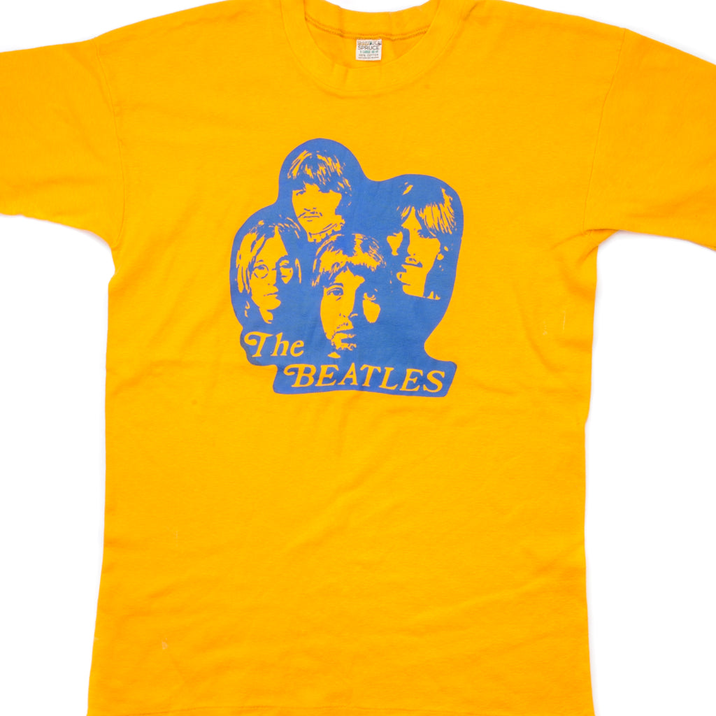 VINTAGE THE BEATLES TEE SHIRT SIZE SMALL MADE IN USA 1970s