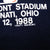 VINTAGE MLB CINCINNATI REDS TEE SHIRT 1988 SIZE MEDIUM MADE IN USA NOS