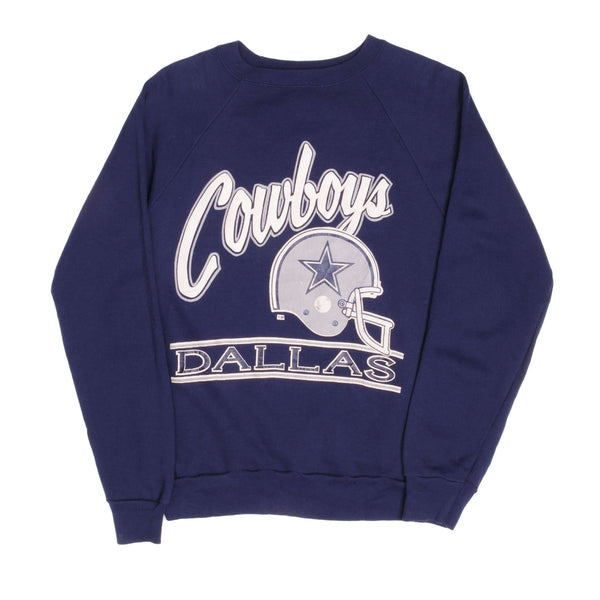 Vintage Champion Nfl Dallas Cowboys Sweatshirt 1990S Size Medium Made In Usa