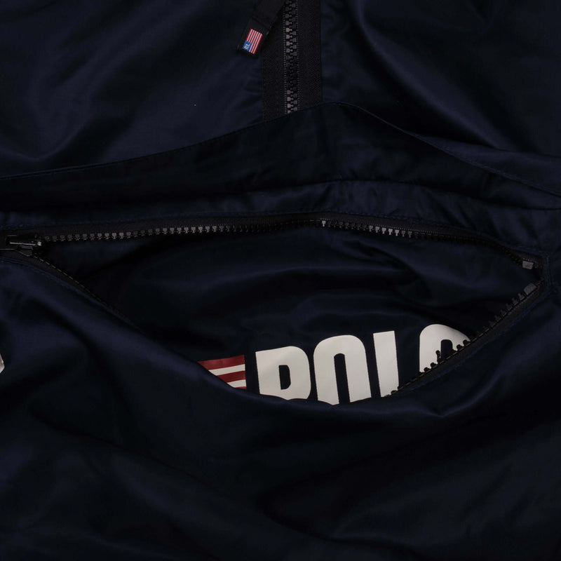 VINTAGE POLO RALPH LAUREN WINDBREAKER PACKABLE JACKET SIZE LARGE